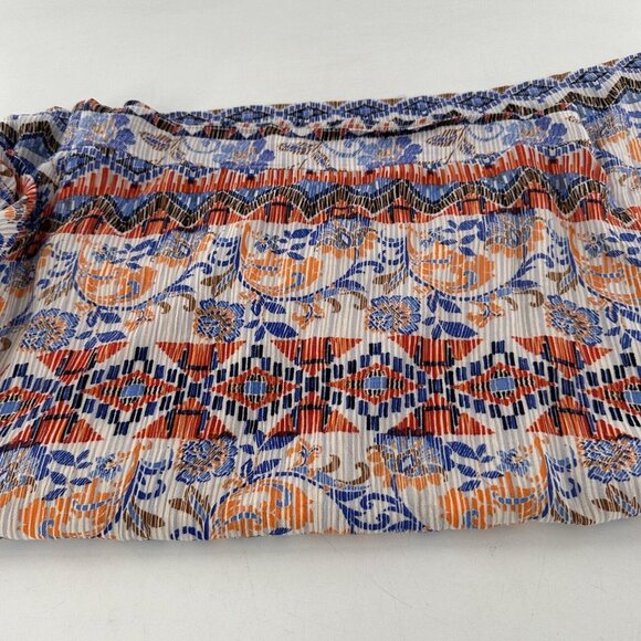 Johnpaulrichard Multicolor Boho Asymmetrical High-Low Skirt Large Stretch Boho - Picture 12 of 12